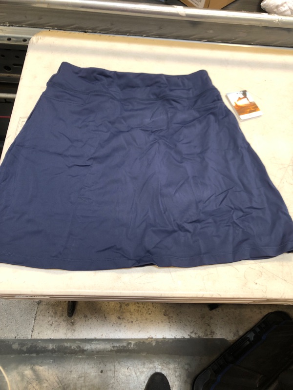Photo 2 of  Women's 4 Pockets UPF 50+ 17" Long Tennis Skirt Running Golf Skorts