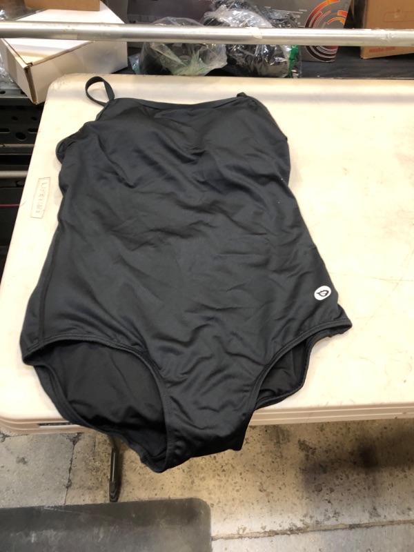 Photo 2 of BALEAF Women's Athletic Training Adjustable Strap One Piece Swimsuit Swimwear Bathing Suit Medium Black
