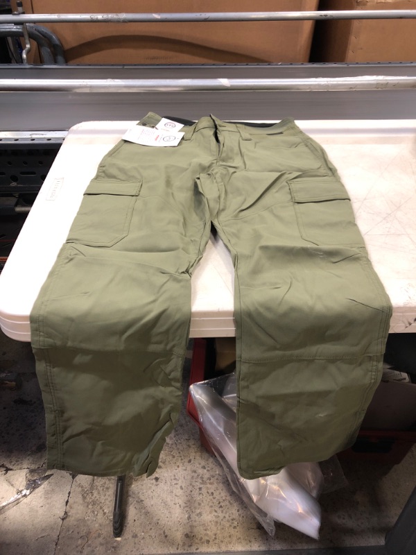 Photo 1 of ATG by Wrangler Women's Cargo Convertible Bootcut Pant 6 Short Dusty Olive
