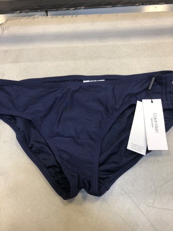 Photo 2 of Calvin Klein NAVY Classic Hipster Bikini Swim Bottom US 
SIZE Medium
