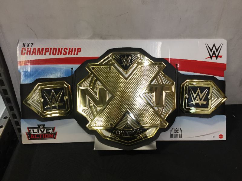 Photo 2 of WWE New NXT Championship Title Belt (KIDS)