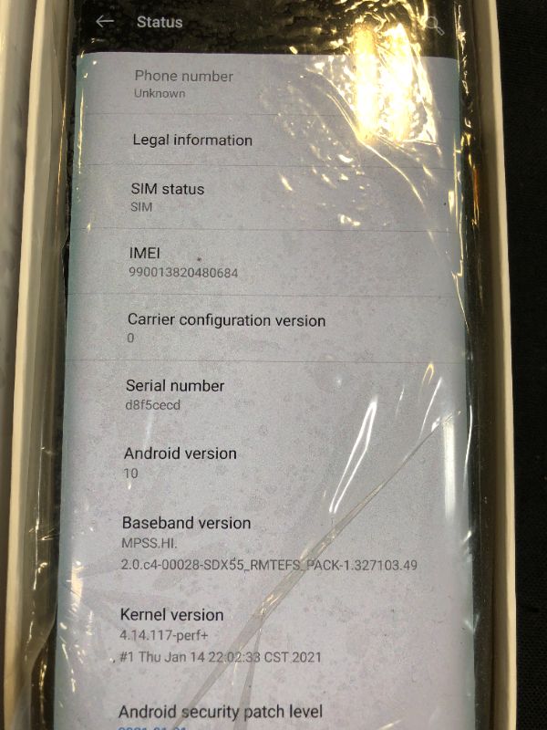 Photo 1 of OnePlus 7T Pro 5G McLaren Edition HD1925, US Model, 12GB RAM 256GB ROM - GSM Unlocked, Refurbished 
