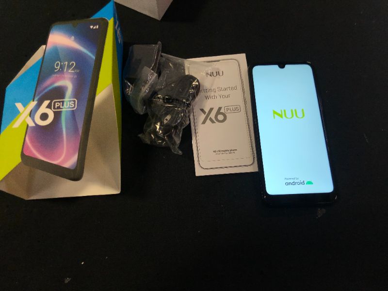 Photo 2 of NUU X6 Plus | Verizon, AT&T and T-Mobile | 4G LTE Unlocked Android 10 Smartphone | 32GB + 3GB RAM | 6.1" HD+ Display | 13 + 5 MP Camera | 3120 mAh Battery
