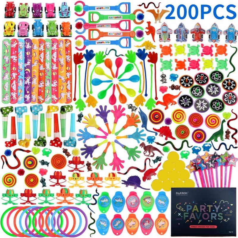 Photo 1 of Amy&Benton 200PCS Little Toys for Kids School Prizes for Kids Toys Bulk Party Favors Gifts Treasure Box Toys
