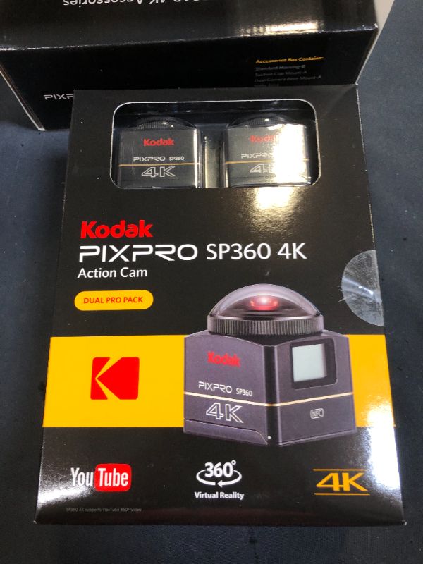 Photo 3 of Kodak PIXPRO SP360 4K Dual Pro Pack VR Camera
