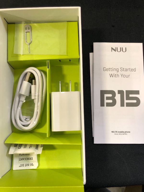 Photo 3 of NUU B15 | 3-Day Battery | 48 MP | Quad-Camera | Unlocked | 6.7" Full HD+ Display | 128GB | 90Hz | 18W Fast Charge | 5000 mAh | Fingerprint | Android 11 | US Warranty | Black | T-Mobile
