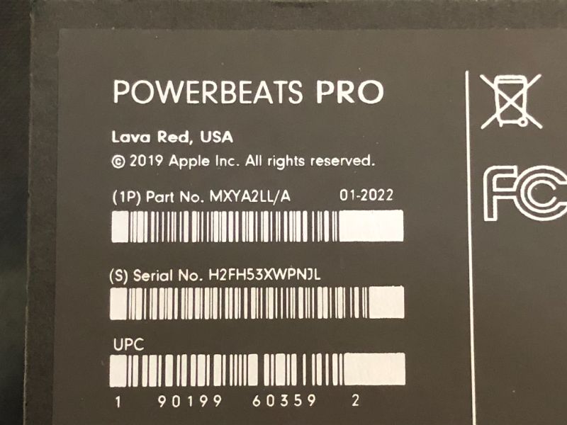 Photo 3 of Powerbeats Pro Wireless Earphones - Apple H1 Headphone Chip, Class 1 Bluetooth, 9 Hours of Listening Time, Sweat Resistant Earbuds, Built-in Microphone - Lava Red