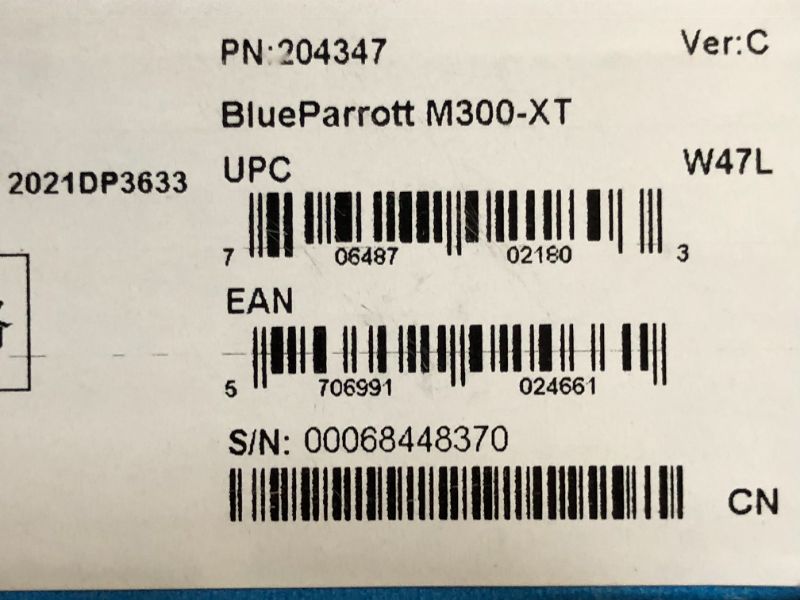 Photo 3 of BlueParrott M300-XT Noise Cancelling Hands-free Mono Bluetooth Headset for Mobile Phones with up to 14 Hours of Talk Time for On-The-Go Mobile Professionals & Drivers
