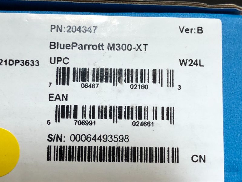 Photo 3 of BlueParrott M300-XT Noise Cancelling Hands-free Mono Bluetooth Headset for Mobile Phones with up to 14 Hours of Talk Time for On-The-Go Mobile Professionals & Drivers
