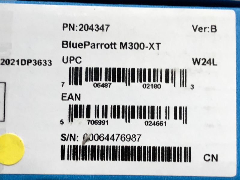 Photo 3 of BlueParrott M300-XT Noise Cancelling Hands-free Mono Bluetooth Headset for Mobile Phones with up to 14 Hours of Talk Time for On-The-Go Mobile Professionals & Drivers
