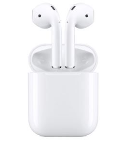 Photo 1 of Apple AirPods (2nd Generation) MV7N2AM/a with Charging Case - Stereo - Wireless - Bluetooth - Earbud - Binaural - in-ear
