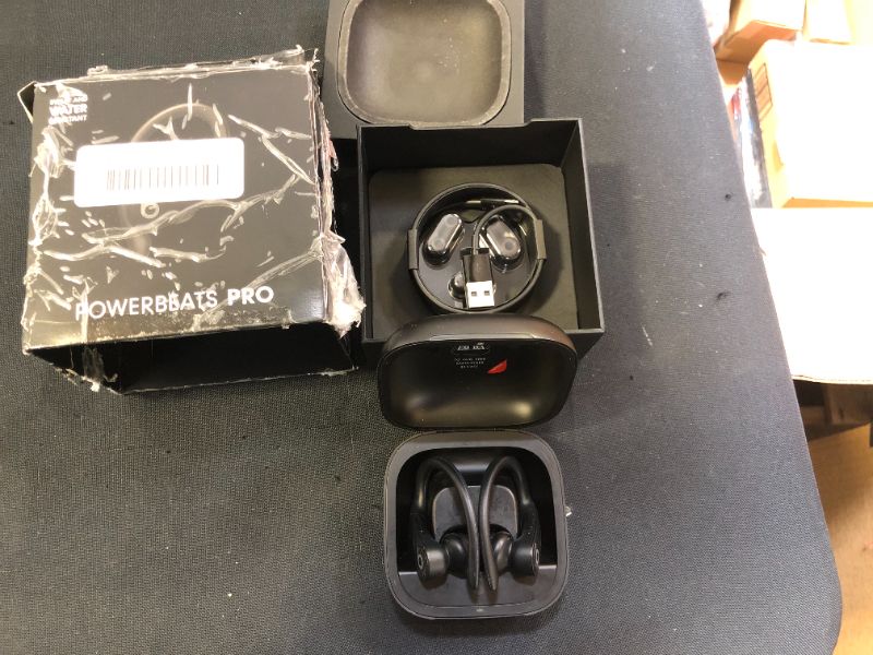 Photo 2 of Powerbeats Pro Wireless Earbuds - Apple H1 Headphone Chip, Class 1 Bluetooth Headphones, 9 Hours of Listening Time, Sweat Resistant, Built-in Microphone - Black
