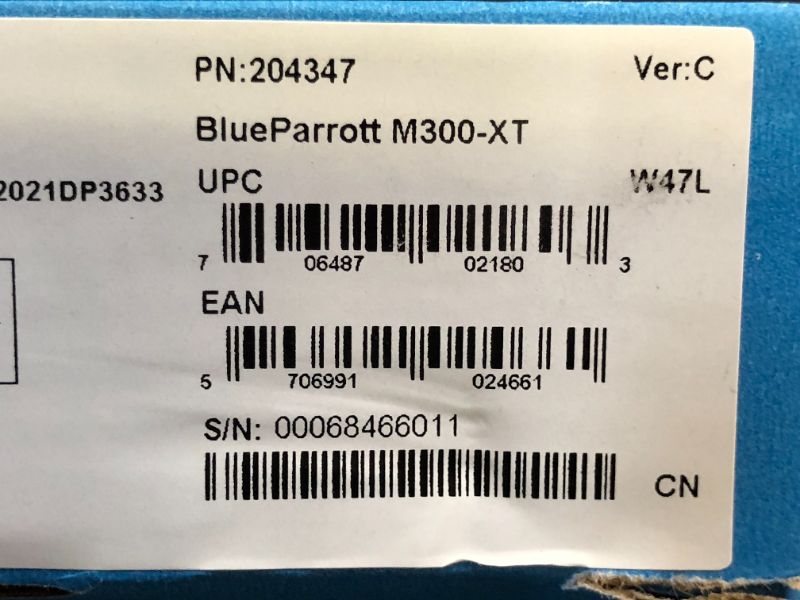 Photo 3 of BlueParrott M300-XT Noise Cancelling Hands-free Mono Bluetooth Headset for Mobile Phones with up to 14 Hours of Talk Time for On-The-Go Mobile Professionals & Drivers
