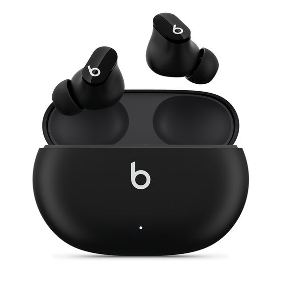 Photo 1 of A2514 Beats Studio Buds – True Wireless Noise Cancelling Earbuds – Compatible with Apple & Android, Built-in Microphone, IPX4 Rating, Sweat Resistant Earphones, Class 1 Bluetooth Headphones - Black (EARBUDS AND CASE ONLY)
