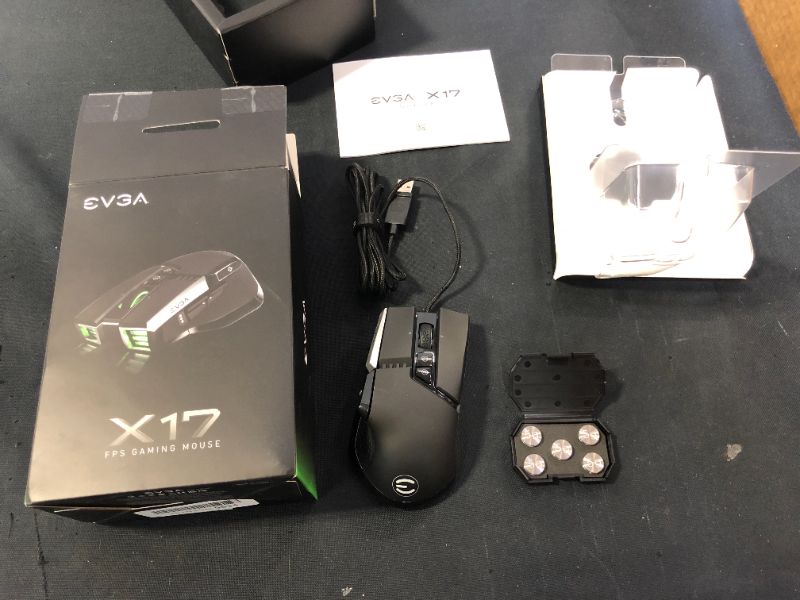 Photo 2 of Evga X17 RGB 16000 DPI Gaming Mouse
