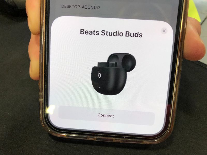 Photo 3 of Beats Studio Buds – True Wireless Noise Cancelling Earbuds – Compatible with Apple & Android, Built-in Microphone, IPX4 Rating, Sweat Resistant Earphones, Class 1 Bluetooth Headphones - Black
