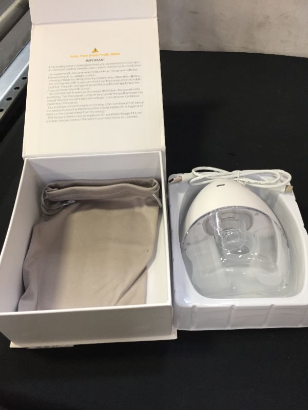 Photo 4 of Bellababy Double Wearable Breast Pump Hands Free,Silent and Pain Free,Long Battery Life,4 Modes&9 Levels of Suction,Fewer Parts Need to Clean,Easy Assemble/Disassemble,Fast Rechargeable.(Gray) (1 PUMP ONLY)