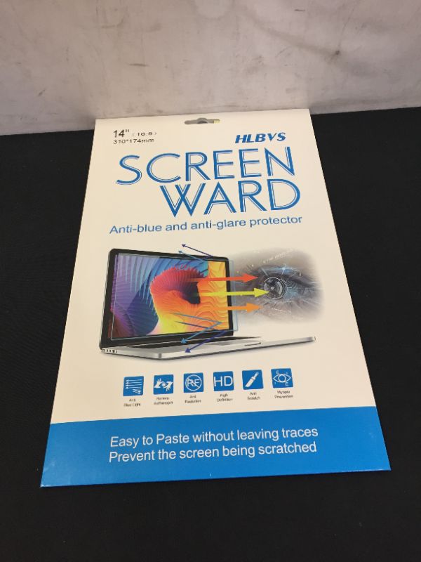 Photo 2 of 14" Laptop Anti Blue Light Anti Glare Screen Protector Display 16:9 Compatible with HP Pavilion 14 HP ChromeBook 14 HP Stream 14 Acer Chromebook 14 Acer Aspire 14 ASUS VivoBook 14 Screen Protector (14" laptop)
