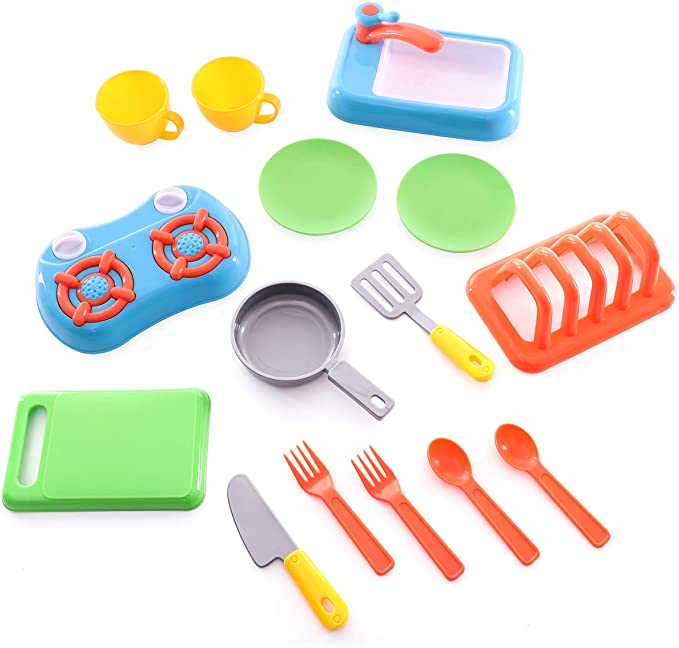 Photo 1 of Just Like Home Play Fun Kitchen Set (FACTORY SEALED)