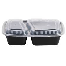 Photo 1 of 55 pack 2 compartment food storage containers 8.6 inch X 6 inch X 1.6 inch 