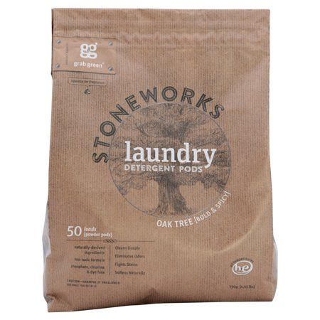 Photo 1 of 50 Loads Stoneworks Oak Tree Laundry Detergent Powder Pods