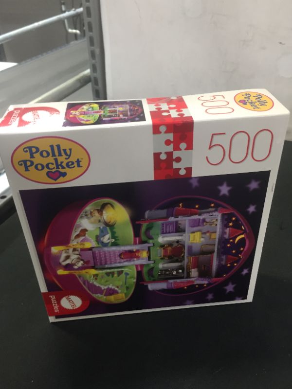 Photo 2 of Mattel Games - Polly Pocket Playset 500 Piece Puzzle