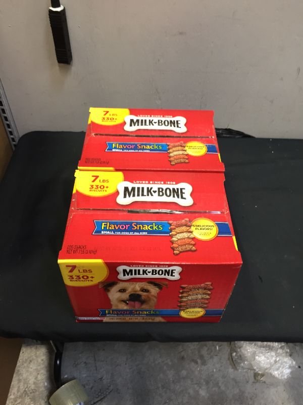 Photo 1 of 2 PK Milk-Bone Flavor Snacks Dog Treats BEST BY 7/2/22
