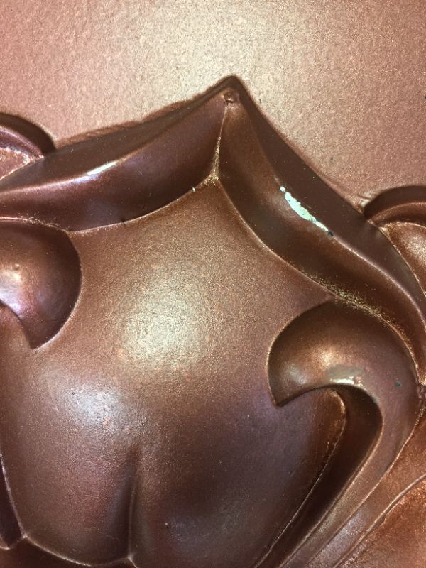 Photo 1 of Ekena Millwork CM27SYACS Sydney Ceiling Medallion, 27 3/4"OD x 2"P (Fits Canopies up to 5 3/4"), Hand-Painted Antique Copper

