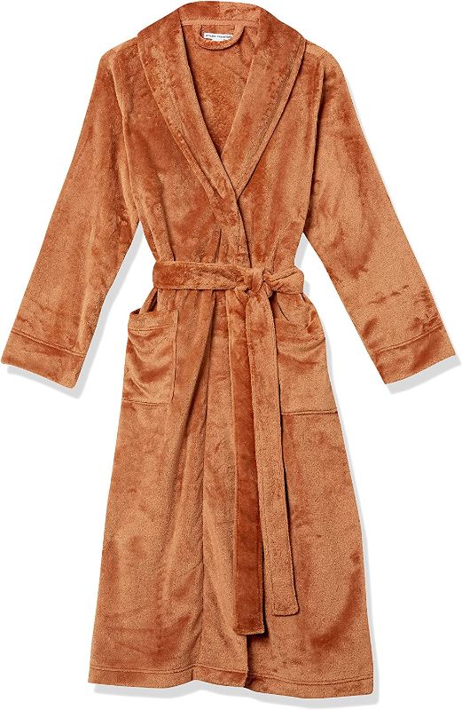 Photo 1 of Amazon Essentials Women's Full-Length Plush Robe (3X)
