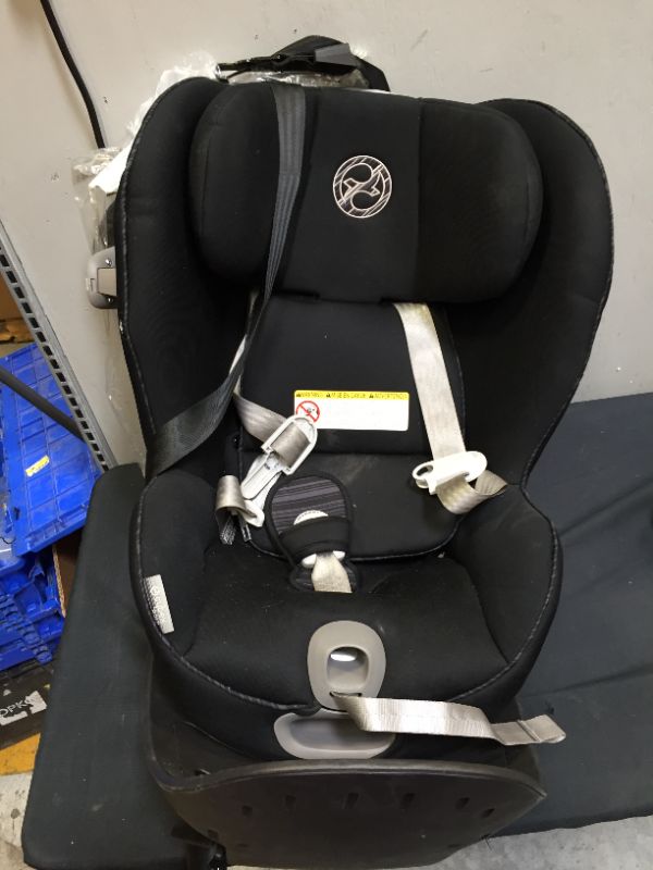 Photo 1 of Cybex Sirona S with Convertible Car Seat, 360° Rotating Seat, Rear-Facing or Forward-Facing Car Seat, Easy Installation, SensorSafe Chest Clip, Instant Safety Alerts, Urban Black
