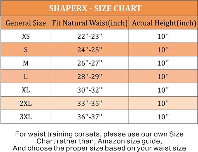 Photo 2 of SHAPERX Women's 26 Steel Boned Corset Short Torso Heavy Duty Waist Training Corsets  ( size: medium ) 
