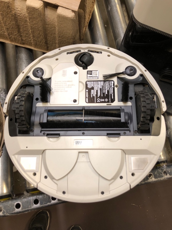 Photo 1 of Shark AV2511AE AI Ultra Robot Vacuum, with Matrix Clean, Home Mapping, 60-Day Capacity Bagless Self Empty Base, Perfect for Pet Hair, Wifi, Compatible with Alexa, Black/Silver 60-Day Capacity + 2nd Generation