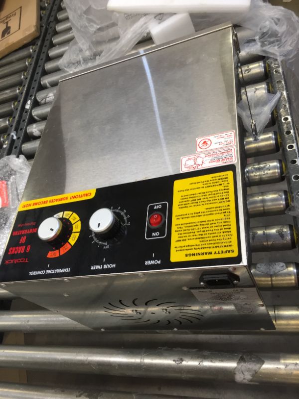 Photo 1 of 6 tray stainless steel dehydrator FD-04. Super Q