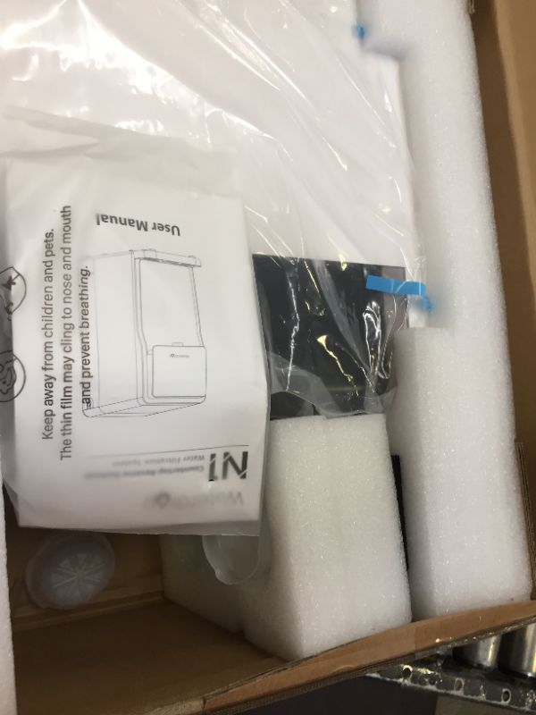 Photo 1 of Waterdrop Countertop Reverse Osmosis System, 4-Stage Countertop Water Filtration, Countertop RO Water Filter System, 3:1 Pure to Drain, BPA Free, No Installation Required, WD-N1-W - WATER STILL PRESENT FROM PREVIOUS OWNER 