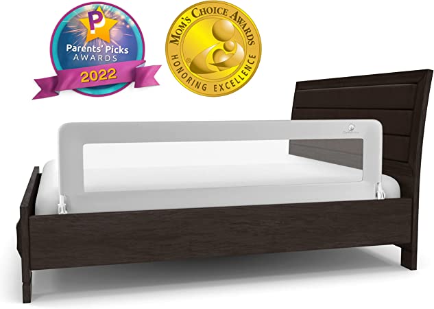 Photo 1 of ComfyBumpy Bed Rail for Toddlers - Extra Long Toddler Bedrail Guard for Kids Twin, Double, Full Size Queen & King Mattress - Baby Bed Rails for Children Grey 39"(SIMILAR TO STOCK PHOTO)