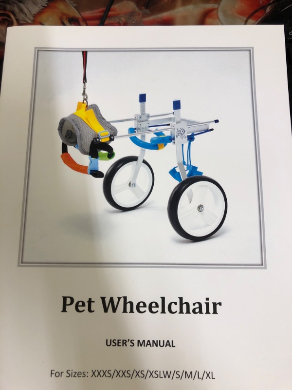 Photo 1 of pet wheelchair for cats or small dogs