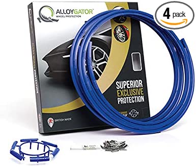 Photo 2 of AlloyGator Wheel Protectors K4 BLUEXC, Blue 24 inch (4-Pack)