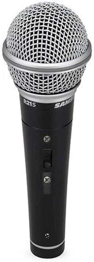 Photo 1 of Samson R21S Dynamic Microphone with XLR to 1/4" Mic Cable and Mic Clip