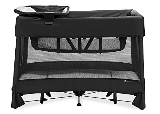 Photo 1 of 4moms Breeze Plus Portable Playard with Removable Bassinet and Baby Changing Station, Easy One-Handed Setup, from The Makers of The mamaRoo