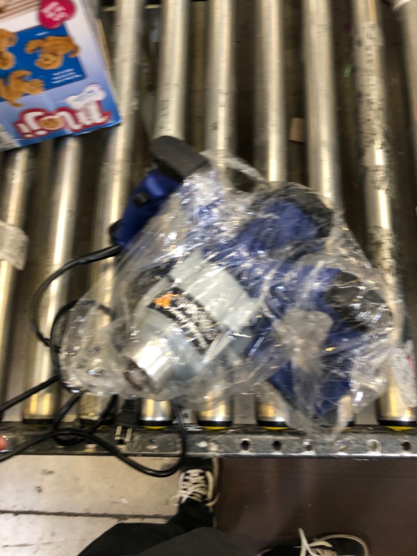 Photo 1 of 1600W Portable Electric Concrete Cement Plaster Grout Paint Thinset Mortar Paddle Mixer Pro Drill Mixer Stirring Tool Adjustable 6 Speed Handheld Standard 110V (1600W BLUE)