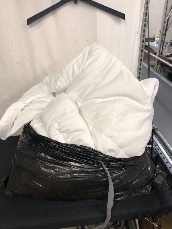 Photo 1 of Bedsure California King Comforter Duvet Insert - Down Alternative White Comforter Cal King Size, Quilted All Season California King Duvet Insert with Corner Tabs
