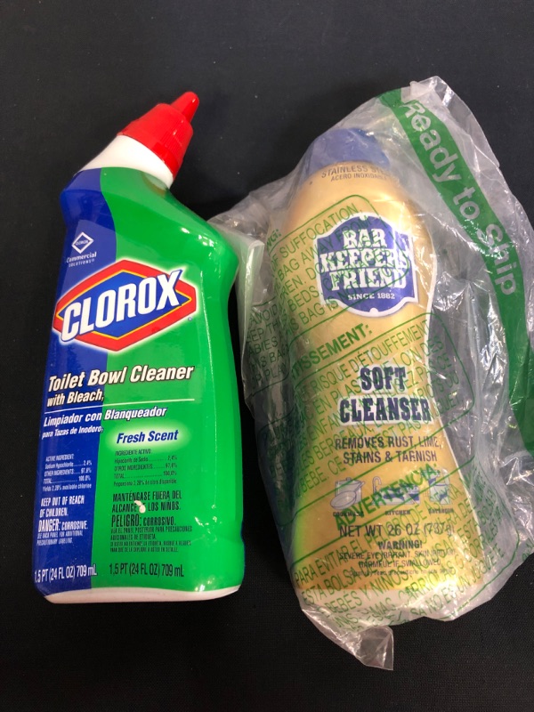 Photo 1 of 2PC LOT, CLEANING PRODUCTS 