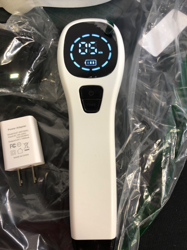 Photo 1 of Red Light Therapy Device for Pain Relief, Joint and Muscle Pain Reliever, Infrared Light with 650nm and 808nm (Two*808nm) (White)
