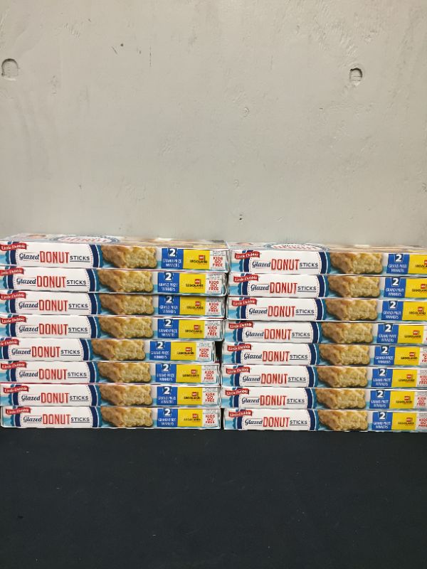 Photo 4 of Little Debbie Glazed Donut Sticks, 16 Boxes of 96 Individually Wrapped Sweet Glaze Donuts
BB:06/19/22