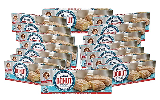 Photo 1 of Little Debbie Glazed Donut Sticks, 16 Boxes of 96 Individually Wrapped Sweet Glaze Donuts
BB:06/19/22