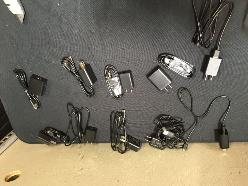 Photo 1 of 10 assorted type c chargers