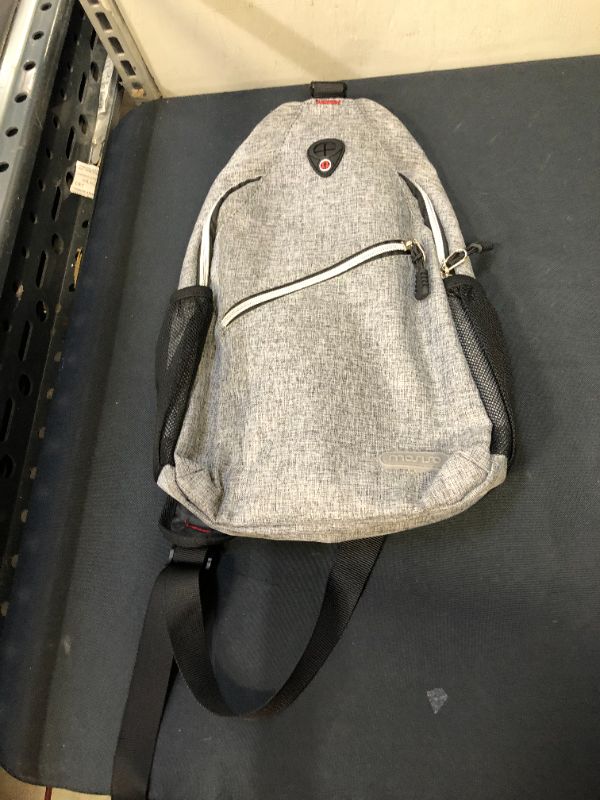 Photo 1 of  small sling backpack ( grey ) 