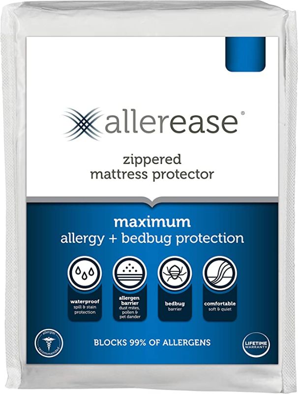 Photo 1 of Aller-Ease Maximum Allergy Mattress Protector, King