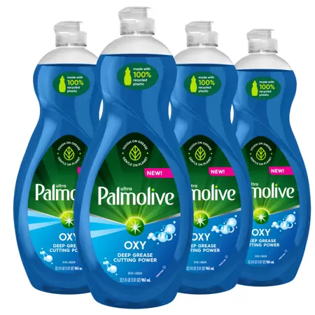 Photo 1 of 4pcs----Palmolive Ultra Dish Soap Oxy Power Degreaser 32.5 Fl Oz 
