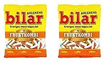 Photo 1 of BB MAY 2023 ......Ahlgrens Bilar Fruity Candy Cars FRUKTKOMBI 4.4oz bag (Pack of 2)